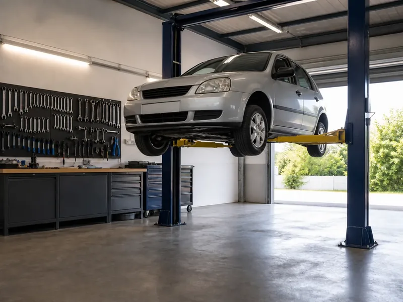 Car repair workshop